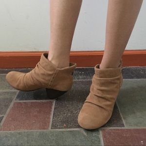 Dr. Scholl’s Tan Ankle Booties